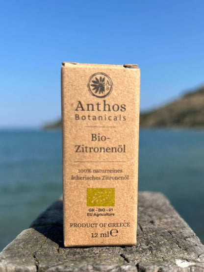 Zitronenöl BIO 12ml | kaltgepresst