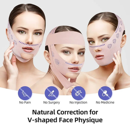 Face Slimming Bandage Women Face Lifting V Line Shaper Chin Cheek Lift Up Belt Anti Wrinkle Strap Facial Beauty Skin Care Tools