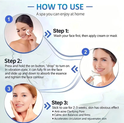 Anti Wrinkle Facial Massager Neck Face Beauty Device Skin Tighten Facial Lift Device Reduce Double Chin Skin Care Tool 7 color