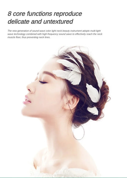 Anti Wrinkle Facial Massager Neck Face Beauty Device Skin Tighten Facial Lift Device Reduce Double Chin Skin Care Tool 7 color