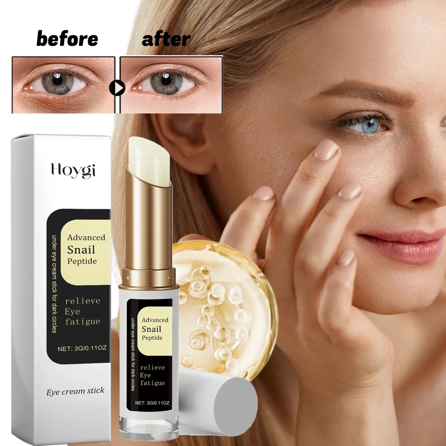 Eye Cream Remove Wrinkles Eliminate Eye Bags Dark Circles Eye Skin Care Anti Aging Whitening Moisturizing Brightening