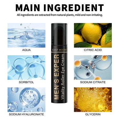 Men's Retinol Eye Cream Eye Bag Firming Lifting Cream Lightening Dark Circles Skin Instant Eye Repair Serum Stick Remover Gel