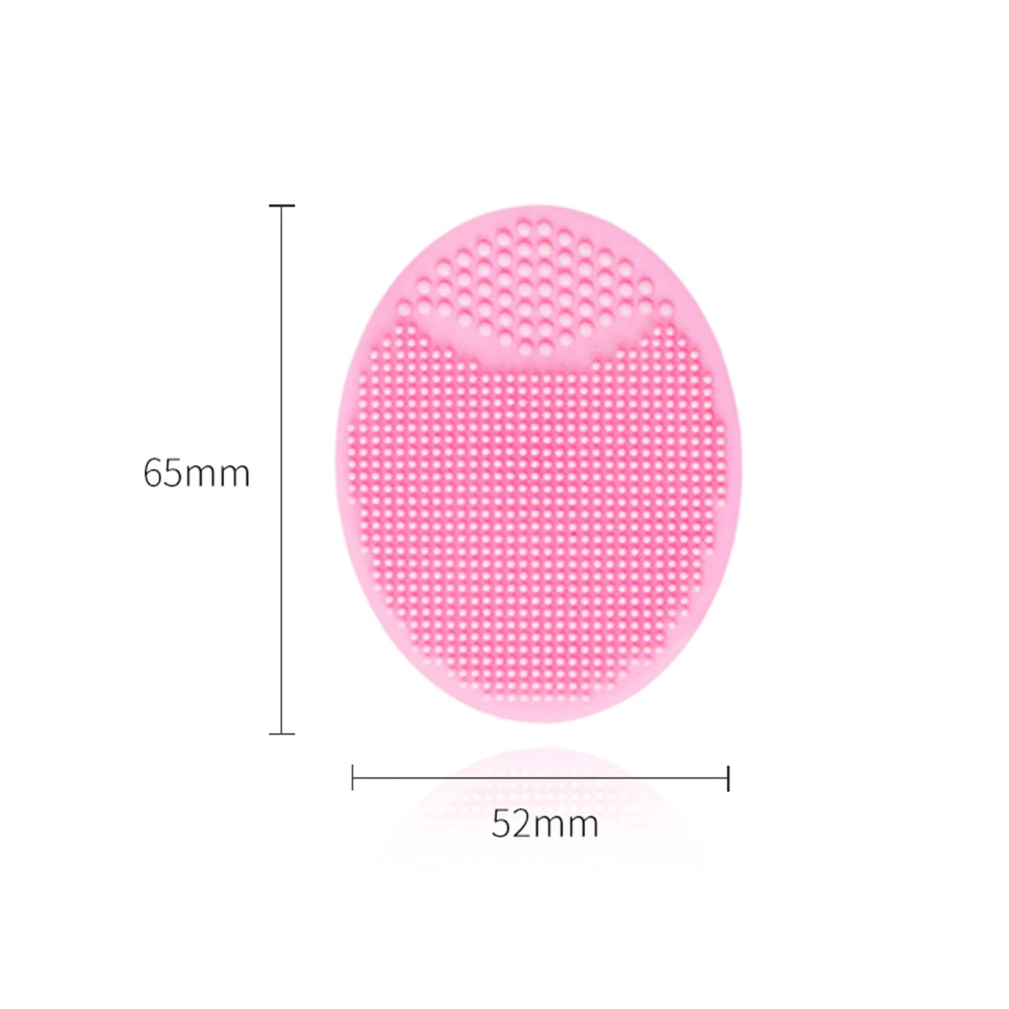 Soft Silicone Face Brush Cleanser and Massager Manual Facial Cleansing Brush Exfoliating Silicone Face Scrubber for Women Man