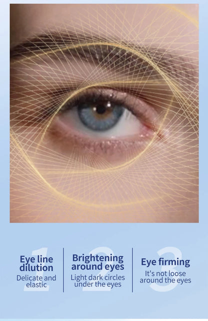 OCHEAL Electric Massage Eye Cream Hyaluronic Acid Firming Fades Fine Lines Eye Care Gel Moisturizing Beauty Eye Skin Care Beauty