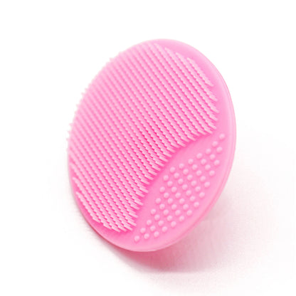 Soft Silicone Face Brush Cleanser and Massager Manual Facial Cleansing Brush Exfoliating Silicone Face Scrubber for Women Man